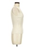Gap Ivory Short Sleeve Turtleneck Size Med Petite - photo 4