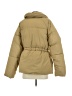 A New Day 100% Nylon Solid Gold Coat Size S - photo 2