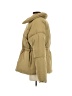 A New Day 100% Nylon Solid Gold Coat Size S - photo 5