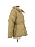 A New Day 100% Nylon Solid Gold Coat Size S - photo 4