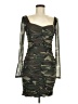 Guess Camo Green Cocktail Dress Size M - photo 1