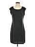 Nine West Solid Gray Casual Dress Size S - photo 1
