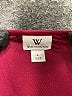 Worthington 100% Polyester Burgundy Sleeveless Blouse Size L - photo 7