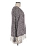 Vanity Gray Long Sleeve Top Size M - photo 4