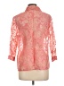 Elementz Paisley Pink 3/4 Sleeve Blouse Size L - photo 2