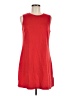 Sampeel Solid Red Casual Dress Size M - photo 1