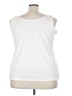 Assorted Brands 100% Polyester White Sleeveless T-Shirt Size 4X - photo 2
