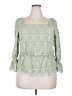 C established 1946 Green 3/4 Sleeve Blouse Size 18 - photo 1