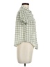 Assorted Brands Checkered-gingham Green Short Sleeve Button-Down Shirt Size M - photo 4