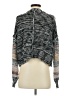 Saltwater LUXE 100% Acrylic Tweed Gray Cardigan Size S - photo 2