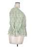 C established 1946 Green 3/4 Sleeve Blouse Size 18 - photo 4
