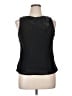 Fashion Bug 100% Polyester Black Sleeveless Blouse Size 14 - photo 1