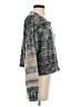 Saltwater LUXE 100% Acrylic Tweed Gray Cardigan Size S - photo 4