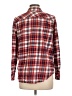 Ascend 100% Cotton Plaid Red Long Sleeve Button-Down Shirt Size L - photo 2