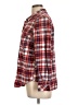 Ascend 100% Cotton Plaid Red Long Sleeve Button-Down Shirt Size L - photo 5