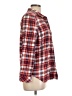 Ascend 100% Cotton Plaid Red Long Sleeve Button-Down Shirt Size L - photo 4