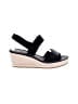 Eileen Fisher Black Wedges Size 10 - photo 1