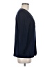 Poetry Blue Long Sleeve Blouse Size 8 - photo 4
