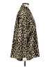 Zara Animal Print Brown Long Sleeve Blouse Size M - photo 4