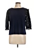 CeCe Blue 3/4 Sleeve Top Size L - photo 1