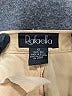 Rafaella 100% Silk Solid Tan Casual Pants Size 12 - photo 7