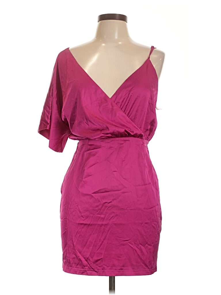 Pre-owned More To Come Cocktail Dress In Burgundy