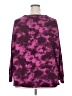 Terra & Sky Tie-dye Purple Pullover Sweater Size 4X - photo 2