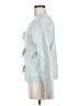 Steve Madden 100% Polyester Silver Cardigan Size M - photo 5