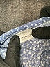Zara Print Blue Dress Size 11 - 12 - photo 3