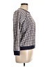 Draper James Checkered-gingham Blue Pullover Sweater Size L - photo 4