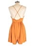 Zara W&B Collection Solid Orange Romper Size M - photo 2