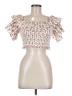 Saylor Pink Short Sleeve Top Size M - photo 1