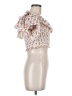 Saylor Pink Short Sleeve Top Size M - photo 4