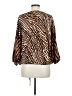 MICHAEL Michael Kors Brown 3/4 Sleeve Blouse Size M - photo 2