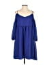 Moulinette Soeurs 100% Polyester Solid Blue Casual Dress Size M - photo 1