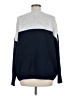 Vince Camuto Color Block Blue Pullover Sweater Size M - photo 2