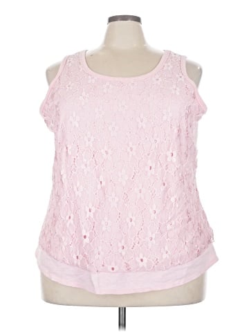 Belle By Kim Gravel Sleeveless Blouse (view 1)