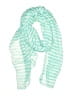 Unbranded 100% Polyester Stripes Teal Scarf One size - photo 1