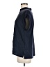 Athleta 100% Silk Blue Short Sleeve Turtleneck Size M - photo 5