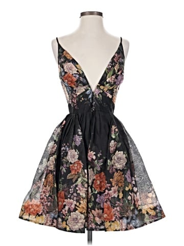 Zimmermann Linen-silk blend Pavilion Floral-print Mini Dress (view 1)