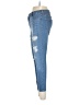 Hollister Hearts Blue Jeans Size 7s - photo 5