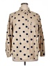 St. John's Bay Polka Dots Tan Long Sleeve Button-Down Shirt Size 1X - photo 1