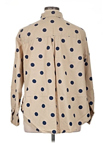 St. John's Bay Long Sleeve Button-Down Shirt (view 2)