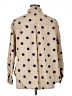 St. John's Bay Polka Dots Tan Long Sleeve Button-Down Shirt Size 1X - photo 2