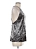 Zara Silver Sleeveless Top Size M - photo 4