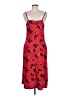 A New Day 100% Polyester Floral Red Casual Dress Size M - photo 2