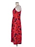 A New Day 100% Polyester Floral Red Casual Dress Size M - photo 5
