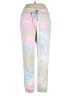 Hem & Thread Tie-dye Pink Casual Pants Size L - photo 1