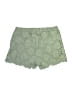 Saks Fifth Avenue 100% Polyester Paisley Green Shorts Size M - photo 2
