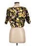Mono b 100% Polyester Yellow 3/4 Sleeve Blouse Size L - photo 2